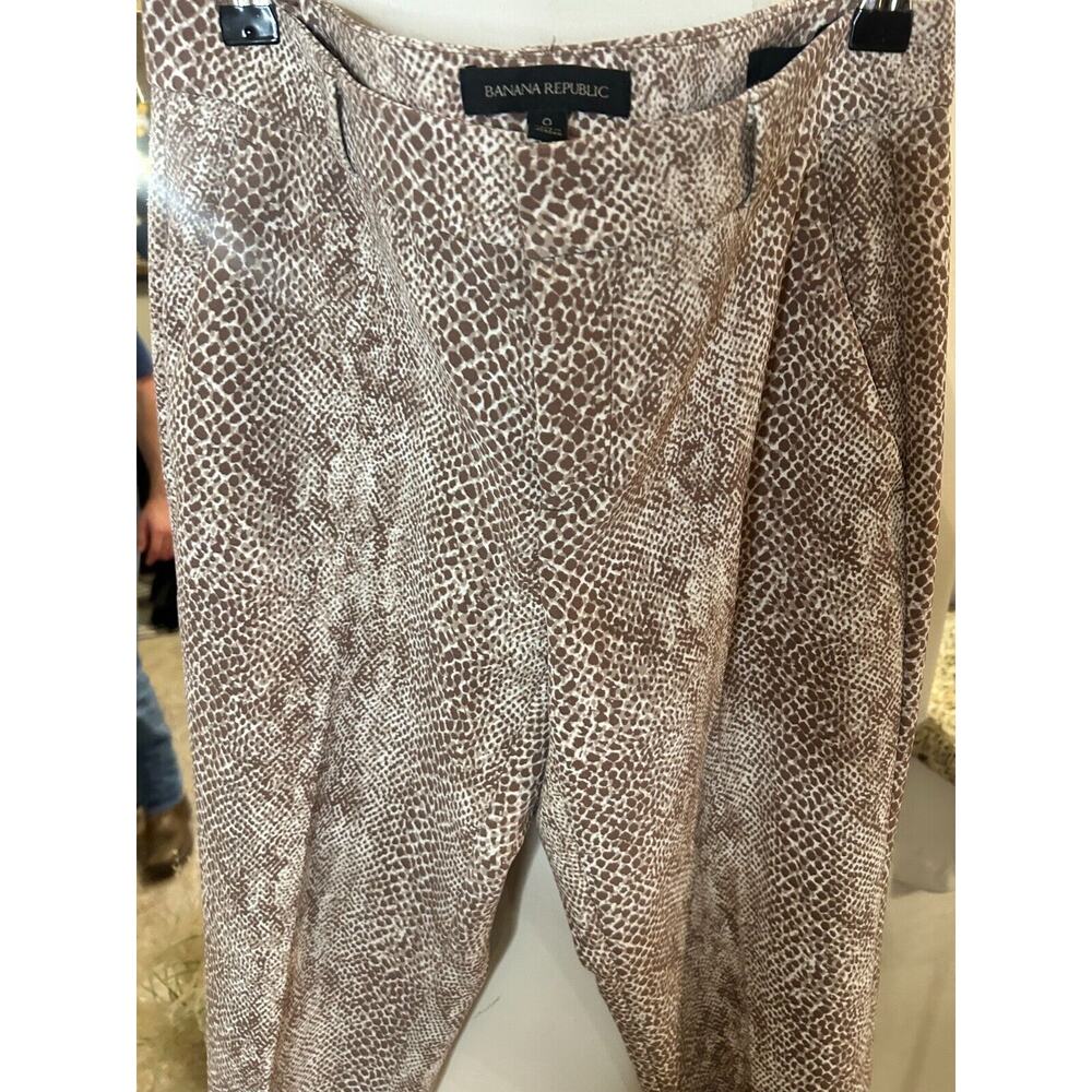 Banana Republic Avery Python Snakeskin Print Mid … - image 2